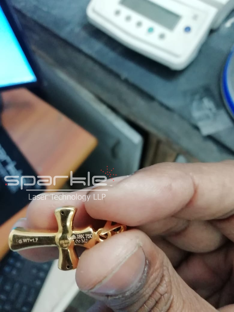 opto motorized laser marking machine