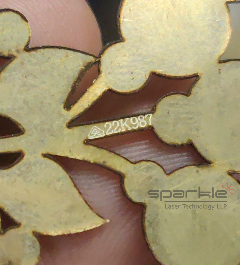 ozone motorized laser marking machine