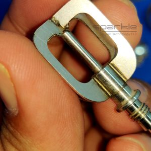 laser welding sample on dop